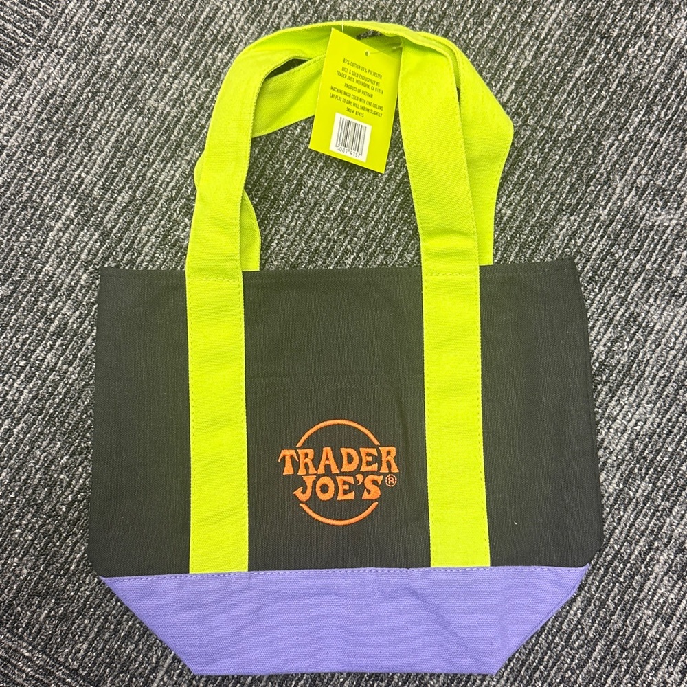 Trader Joe's Halloween Canvas Tote Bag - Picture 3 of 3